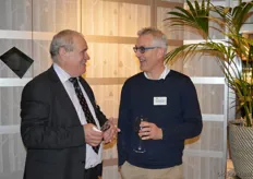 V.l.n.r.: Raymond Schrijver (Wageningen Environmental Research) & Bavo van den Idsert (Stichting Bionext)