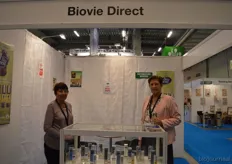Danila Scarpa & Nadine Janssens van Biovie Direct, verzorgingsproducten.