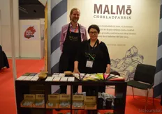 Jens Fylkner & Candice Matthiesen van Malmö Chokladfabrik.