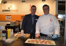 Peter Roorda en Arend Nijland van Selekt Meat Products.