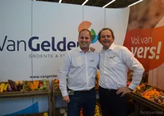 Michael van Lierop en Peter Stavasius van Van Gelder Groente & Fruit.