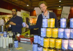 Links Raphaël Hoogvliets en rechts David Klingen van Chikko Not Coffee.
