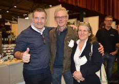 Ricus Janssen van Natudis was in een geamuseerd gesprek met Rudi Gerding en Astrid Weidmann van De Groene Winkel Zeist.