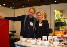 Aad van Ammers en Kristel van Ammers van Corn Candies BV.