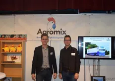 Jaap Temmermans en Gert van Drie van Agromix.
