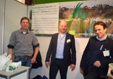 Joost Tuenter, Gerrit Verhoeven en Ton van Wolfswinkel van Organic Goatmilk Coöperatie U.A.