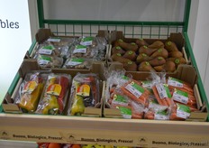 De producten van Brio uitgestald.