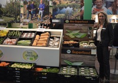 Mignon Ortlepp van het Duitse lehmann natur. Presenteert een lijn superfoods. De afzet van Aloë Vera kent een boost.