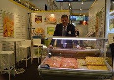 Bert de Caluwé van het Belgische Remo-Fresh. Het bio-segment is nog klein. Het bedrijf verhandelt bewerkte aardappelproducten, waaronder geschilde en/of gekookte bonken.