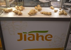 De uitgestalde gember van Weifang Jiaha Food.