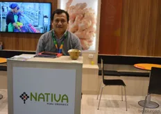 Aldo Ramirez van het Peruaanse Nativa Organics. Importeert gember uit afgelegen gebieden in de Andes om deze regio’s een economische boost te geven.