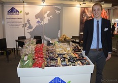 Jörn Malte Rahn van het Deense Gasa Odense Frugt-Gront vertegenwoordigt een Deense telerscoöperatie. Doen veel in knolgewassen en bladgroenten als babyspinazie.