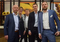 Marco Molier, Janneke Vredeveld, Jan-Willem Baas, Otto Poiesz en Rene van Zandwijk van BioCore B.V.. “De groei is er, nu het aanbod nog!”