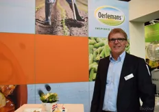 Mathieu Buyssen van Oerlemans, gespecialiseerd in diepgevroren groente- en fruit. Zij hebben een bio-lijn met aardappelproducten en fruit met bio- certificering, en een biologische groenten.