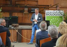 Daarna vertelde Pieter Dirven van de Smaakspecialist over de gekozen strategie. De Smaakspecialist is sinds één jaar lid van BioNederland.