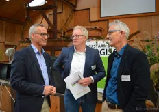 Jan Groen (Green Organics), Allard Bakker (De Groene Weg) en Bavo van den Idsert (Bionext).