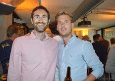 William Rickards (Tradin Organic) met Rob van Santen (IDorganics).
