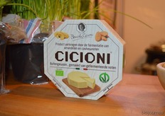 "Gaia: "Ook de kaasliefhebber kan het waarderen." Cicioni zal binnenkort verkrijgbaar zijn bij Ekoplaza."