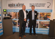 Theo Horden en Leon Bruynel van De Ridder & Den Hertog.