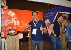 Karim Layeb vertelde dat het digitale spaarsysteem van Piggy's onder meer al gebruikt wordt bij De Groene Weg-slagerijen.