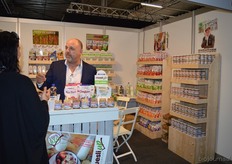 Dennis Bastiani stond namens The Muesli Up Company op de Vakbeurs Foodspecialiteiten.