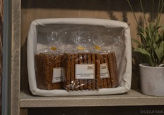 Mark stond voor het eerst op de beurs. Eerder dit jaar heeft hij deze donker meergranen krackers geïntroduceerd.