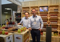 Jaap van de Wetering en Wilm Koemans van Schulp Vruchtensappen.