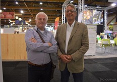 Albert Roozendaal en Wolter Prins van World Wide Cheese brachten een bezoek aan de beurs.