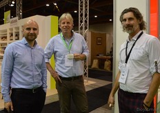 Adriaan Jeziorski van Natudis en Ruud van Tol van Mattisson Healthcare in gesprek met Aart Jansen van TerraSana.