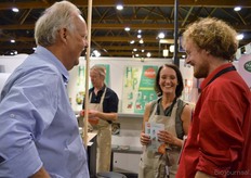 Edith Gomes van het Belgische bedrijf De Hobbit weet Biojournaal altijd te vinden voor productintroducties e.d.