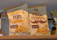 Extra aandacht was er voor deze nieuwe Cheese Flips.