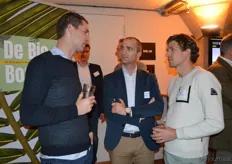 Mark Weverink (Royal Ingedients) met Paul van Schijndel (Rhumveld Winter & Konijn) en Maarten Vosselman (De Bolster).