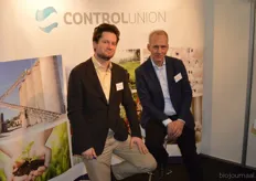Daniel Szalai en Eerik Schipper van Control Union Certifications.