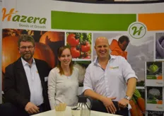 Hein Molenkamp, Katinka Kristelijn en Frank Druyff van Hazera Seeds. Zij introduceerden de BIO Fasto ui, door extreme vroegheid geschikt voor biologische teelt.