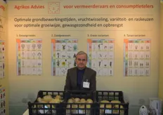 Hans Bruinsma van Agrikos Advies, speciaal advies voor vruchtwisseling, grondbewerking en rassenkeuze.