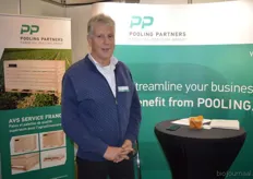 Sjaak Dudink van Pooling Partners, de overkoepelende organisatie van Naus/Albertsma Kisten en Pallets.