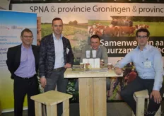 Mark Stuijt, Ko Munneke, Ramon Klaassens, Jaap van 't Westeinde van SPNA & Provincie Groningen & Provincie Friesland.