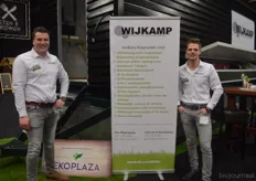Rico Wijgergangs en Stijn van de Bovenkamp van Wijkamp Farming Solutions.
