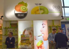 D&D Frutta werd ook vertegenwoordigd op de Fruit Logistica met haar biologische kiwi's.