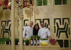 De biologische groenten en fruit van Alma Seger wordt vertegenwoordigd door Maurizio Genale en zijn team tijdens de beurs.