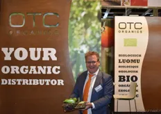 Bart van der Vliet vertegenwoordigt tijdens de beurs Organic Trade Company Canada.