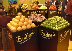Bio Tropic brengt veel kleur met het uitgebreide assortiment aan biologisch groente en fruit.