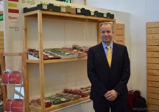 David Caparros staat op deze beurs voor de vierde keer met de biologische producten van Balcon de Nijar.