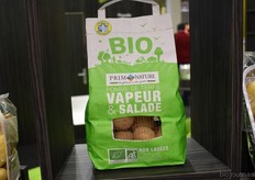 De biologische aardappelen van Parmentine vallen onder de naam Prim Nature.
