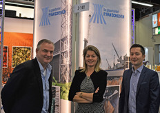 Graanhandel P. van Schelven is uiteraard weer aanwezig tijdens de BIOFACH. Op de foto: Arie van Schelven, Colinda van Schelven en Peter Goedegebuure.