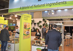 Een grote stand van CBI Ministry of Foreign Affairs tijdens de BIOFACH.