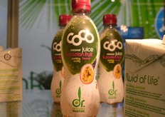 Green Coco Europe presenteerde deze sparkling variant van kokoswater met passievruchtsmaak.