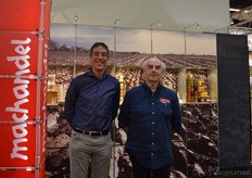 Frans de Ruyter, sinds 1 december Algemeen Directeur van Machandel, met oprichter Piet Glasbeek.