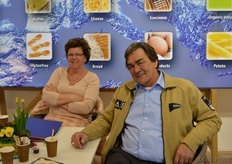 Willy en Ad van der Westen (Bakkerij Zonnemaire) kwamen we tegen bij Boogaard International.