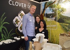 Wouter Moekotte toonde de nieuwste lijn van Bio Futura: Clover.